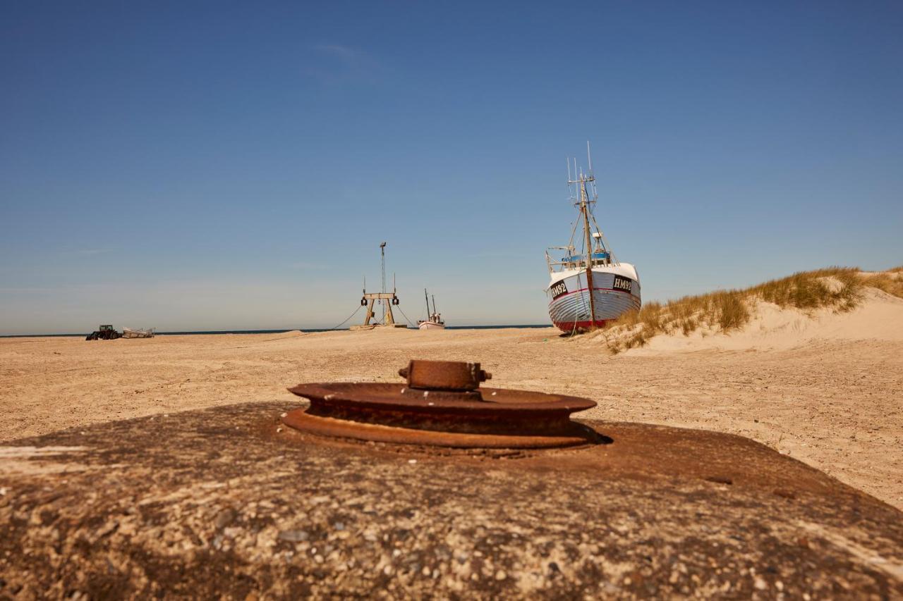 Strandhotel Klitrosen Fjerritslev Bagian luar foto